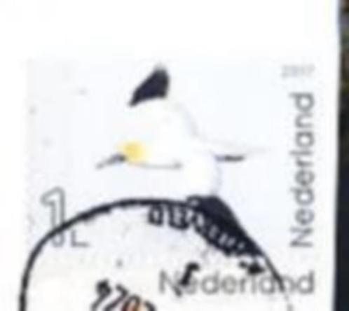 NEDERLAND RONDSTEMPEL WADDENZEE VOGEL, Postzegels en Munten, Postzegels | Nederland, Gestempeld, Na 1940, Verzenden