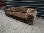 Stijlvolle Velvet 3-zitsbank - Fluweelzachte stof, 250 tot 300 cm, Velvet, Driepersoons, 75 tot 100 cm