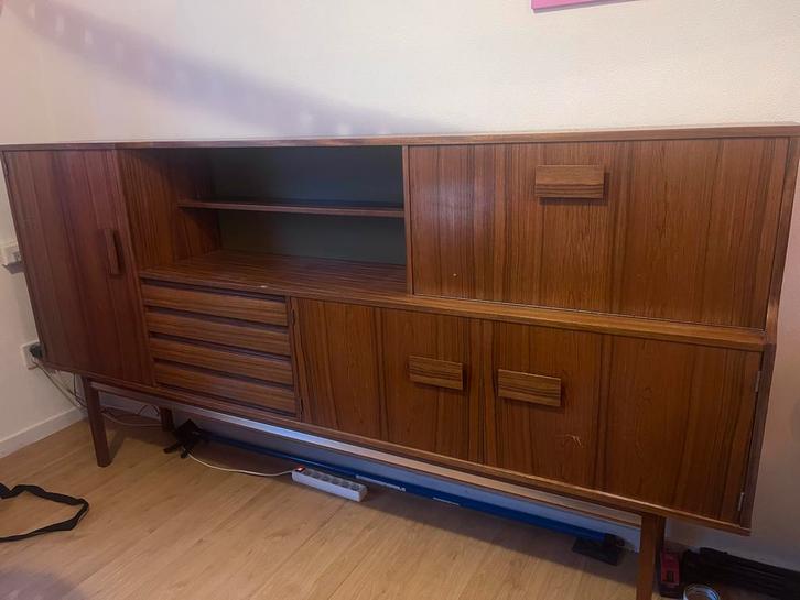 Antieke kast van Topform - Grote vintage opbergkast, Antiek en Kunst, Antiek | Meubels | Kasten, Ophalen