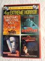4 x Extreme Horror (o.a. Stephen King film), Vanaf 16 jaar, Ophalen of Verzenden, Zo goed als nieuw, Boxset