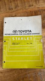 Reparatiehandboek Toyota Starlet P8, Ophalen of Verzenden