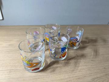 Vintage Rocket Power Glazen Set 5x beschikbaar voor biedingen