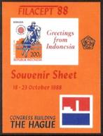 Indonesie Zonnebloem nr 1348 postfris 1988, Postzegels en Munten, Postzegels | Azië, Zuidoost-Azië, Ophalen of Verzenden, Postfris