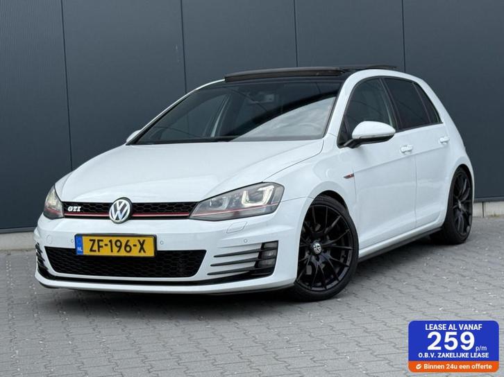 Volkswagen Golf 2.0 TSI GTI Performance Pano - DSG - Led - N, Auto's, Volkswagen, Bedrijf, Te koop, Golf, ABS, Achteruitrijcamera