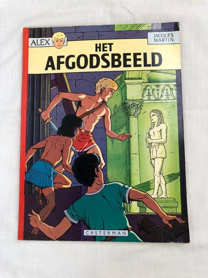 Alex Het Afgodsbeeld SC 1e druk 1970, Boeken, Stripboeken, Gelezen, Eén stripboek, Ophalen of Verzenden