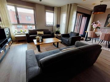 Bankstel + fauteuil 