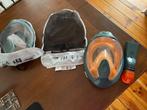 snorkel maskers 2x mt s m, Watersport en Boten, Snorkelen, Ophalen of Verzenden, Nieuw, Snorkelmasker