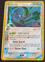 Rayquaza Delta (16/110) Stamped Holo, Foil, Ophalen of Verzenden, Losse kaart