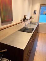 RVS Keukenblad - 347,5cm x 62cm - Ikea, Huis en Inrichting, Ophalen, Gebruikt, 200 cm of meer, Grijs