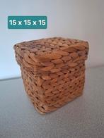 Opbergmandje gevlochten zeegras, Ophalen of Verzenden