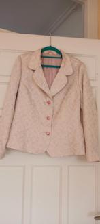 Vintage Lichtroze Blazer - Maat 38/40, Ophalen of Verzenden, Maat 38/40 (M), Roze