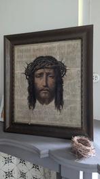 Christus met Doornenkroon - Oud Schilderij, Ophalen of Verzenden