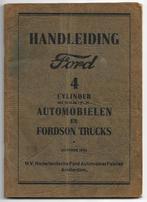 Ford 1933 handleiding 4 cylinder Fordson camion truck, Ophalen of Verzenden
