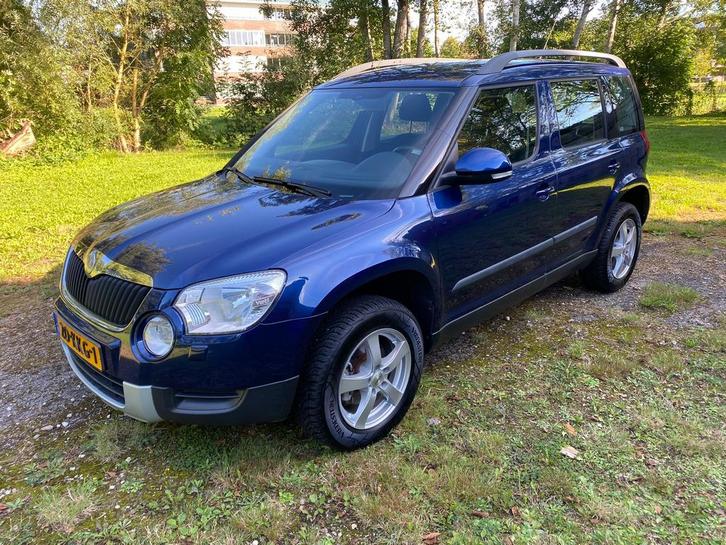 Skoda Yeti 1.8 TSI 4X4 2010 Blauw, Auto's, Skoda, Particulier, Yeti, Benzine, E, SUV of Terreinwagen, Handgeschakeld, Origineel Nederlands