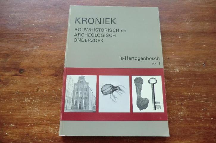 boek- Kroniek van bouwhistorisch onderzoek Den Bosch, Boeken, Geschiedenis | Stad en Regio, Gelezen, Ophalen of Verzenden