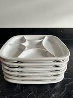 6 gourmet/fondue of voor de barbecue borden, Huis en Inrichting, Keuken | Servies, Ophalen of Verzenden, Zo goed als nieuw, Overige stijlen