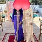 Marokkaanse goudkleurige jawhara caftan, Kleding | Dames, Gelegenheidskleding, Ophalen of Verzenden, Zo goed als nieuw, Maat 38/40 (M)