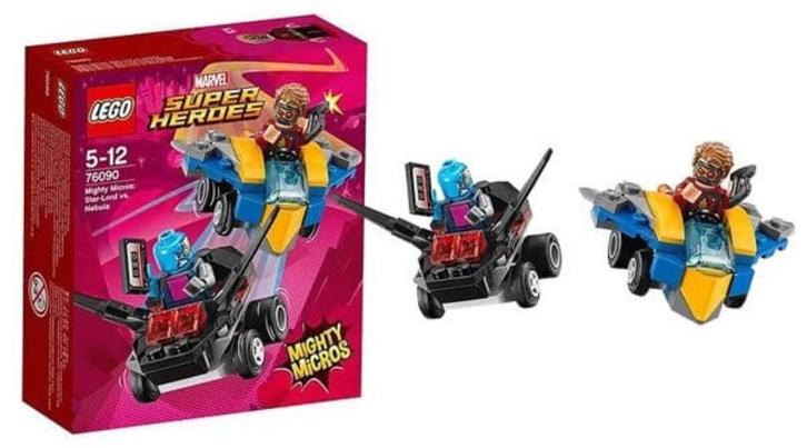 76090 LEGO Super Heroes Mighty Micros: Star-Lord vs. Nebula, Kinderen en Baby's, Speelgoed | Duplo en Lego, Nieuw, Lego, Complete set