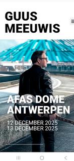 2 golden circle kaarten zaterdag 13 dec Guus Meeuwis, Tickets en Kaartjes, Twee personen, December, Overige typen