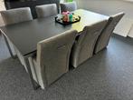 Eetkamer set, Ophalen of Verzenden, Gebruikt, 6 tot 8 stoelen