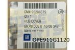 Opel Mokka (X) (8/12-9/19) wieldeksel 16" Origineel! 9528667, -, Verzenden, -, Nieuw