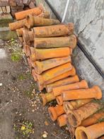 Drainagebuizen - Terracotta, Doe-het-zelf en Verbouw, Buizen en Afvoer, Gebruikt, 60 tot 80 mm, Ophalen of Verzenden, Minder dan 2 meter