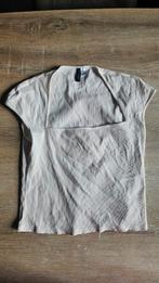 Crème wit H&M divided mouwloze top, maat xl, Wit, Maat 46/48 (XL) of groter, Ophalen of Verzenden, Zo goed als nieuw