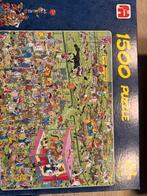 Jan van haasteren  1500 stukjes paardenrace, Ophalen of Verzenden, 500 t/m 1500 stukjes, Gebruikt, Legpuzzel