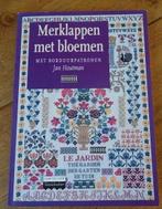 Merklappen met bloemen - Jan Houtman - borduurboek, Verzenden, Zo goed als nieuw, Handborduren, Patroon