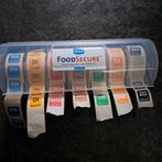 FoodSecure HACCP Etiketten Dispenser, Ophalen of Verzenden, Gebruikt