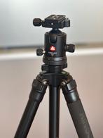 Kingjoy AK327 aluminium statief + Q30 balhoofd, Audio, Tv en Foto, Fotografie | Statieven en Balhoofden, Zo goed als nieuw, 150 tot 175 cm