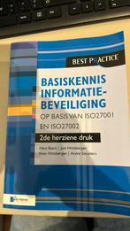 Basiskennis informatiebeveiliging 2e druk, Ophalen of Verzenden, Gelezen, Overige onderwerpen