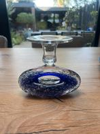 Murano Glazen Kandelaar - Blauw, Huis en Inrichting, Woonaccessoires | Vazen, Blauw, Ophalen of Verzenden, Minder dan 50 cm, Glas