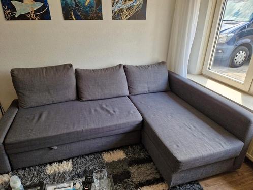 Ikea Grijze bank gratis., Huis en Inrichting, Slaapkamer | Slaapbanken, Gebruikt, Tweepersoons, Ophalen