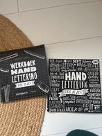 Handlettering Werkboek Karin Luttenberg, Boeken, Ophalen of Verzenden, Zo goed als nieuw, Tekenen en Schilderen