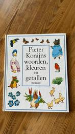 Pieter konijns woorden kleuren en getallen., Ophalen of Verzenden, Zo goed als nieuw