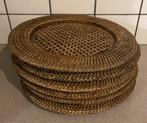 8 supermooie rotan onderborden, Huis en Inrichting, Ophalen of Verzenden, Zo goed als nieuw, Bord