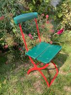 Bistro stoel tuinstoel echt oud inklapbaar, Tuin en Terras, Tuinstoelen, Ophalen, Zo goed als nieuw, Inklapbaar