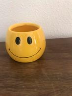 Smiley bloempotje  nieuw, Tuin en Terras, Bloempotten, Ophalen of Verzenden, Zo goed als nieuw, Overige materialen