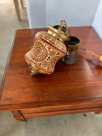 Oosterse mozaïek hanglamp / lantaarn 32 cm, D, Ophalen of Verzenden, Minder dan 50 cm, Glas