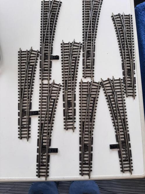 Märklin K-rails slanke wissels, Hobby en Vrije tijd, Modeltreinen | H0, Gebruikt, Rails, Wisselstroom, Märklin, Ophalen of Verzenden