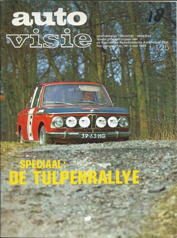 Autovisie 18 1969 : Matra 530 - Tulpenrallye beschikbaar voor biedingen