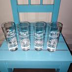 Jenever glaasjes Hoorbeke meesterlijk gestookt sinds 1740, Verzamelen, Glas en Borrelglaasjes, Ophalen, Zo goed als nieuw, Borrel- of Shotglas