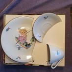 Vintage Kinderservies met meisje in Boot, Antiek en Kunst, Ophalen of Verzenden