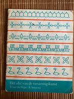 Het ABC van de versieringskunst Kruissteektechnieken, Ophalen of Verzenden, Zo goed als nieuw, Handborduren