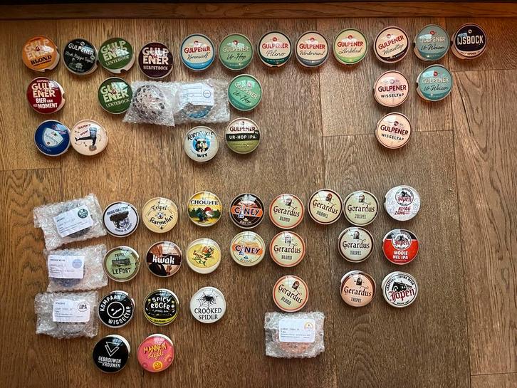 Verlichte taplenzen, Verzamelen, Biermerken, Zo goed als nieuw, Flesje(s), Overige merken, Ophalen of Verzenden