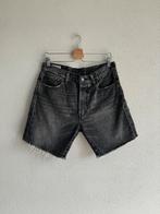 Levi’s 501 denim short, Kleding | Heren, Spijkerbroeken en Jeans, Grijs, Ophalen of Verzenden, W33 - W34 (confectie 48/50), Zo goed als nieuw