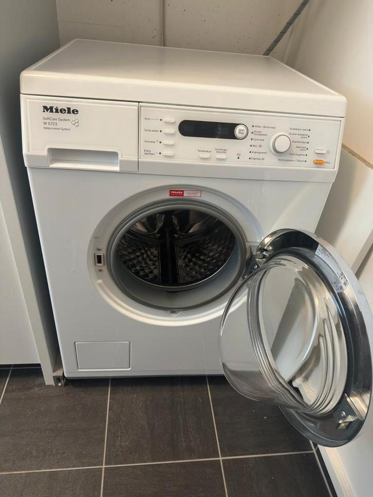 Miele W5723 Wasmachine - Topkwaliteit!, Witgoed en Apparatuur, Wasmachines, Gebruikt, Voorlader, 4 tot 6 kg, 85 tot 90 cm, Minder dan 1200 toeren