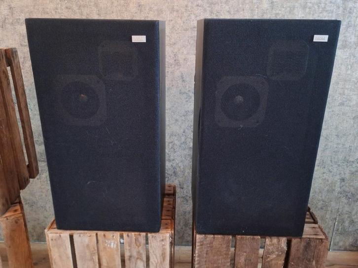 Akai SR-1400 Vintage Speakers - Topkwaliteit!, Audio, Tv en Foto, Luidsprekers, Gebruikt, Front, Rear of Stereo speakers, 60 tot 120 watt
