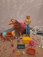 Barbie met paarden set, Ophalen of Verzenden, Zo goed als nieuw, Barbie